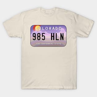 Colorado License Plate T-Shirt